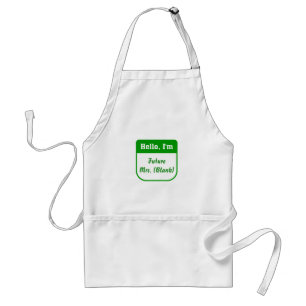 Future Mrs. apron - Personalized