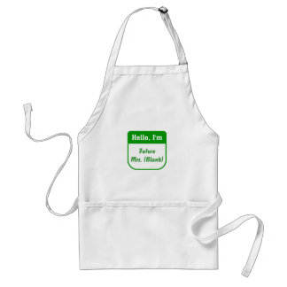 Future Mrs. apron - Personalized