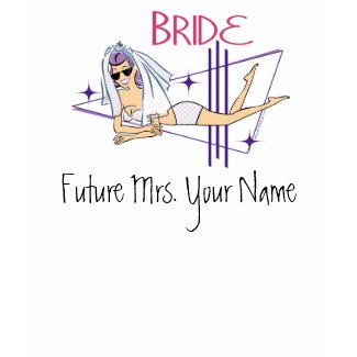 Future Mrs. Beach Bride T-shirt