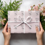 Future Mrs Blush Pink Bridal Shower Wrapping Paper<br><div class="desc">Future Mrs. Bridal Shower Wrapping Paper in Blush Pink and Grey.  Check out our store collection below for matching items.</div>