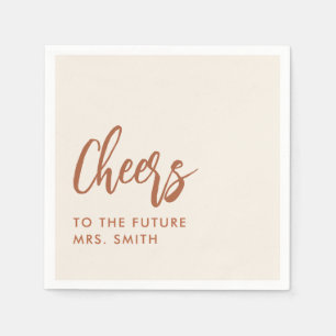 Future Mrs Boho Desert Bridal Shower  Napkins