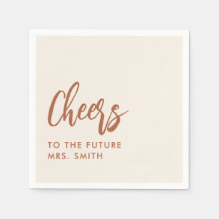 Personalized Cheers to the Future Mrs Bridal Shower Gift Tags –