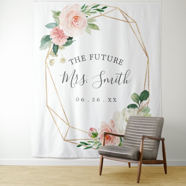 Future Mrs Bridal Shower Backdrop Photo Booth (In Situ)