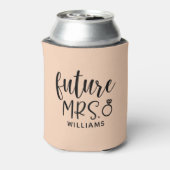 Future Mrs. Bridal Shower Can Cooler (Can Back)