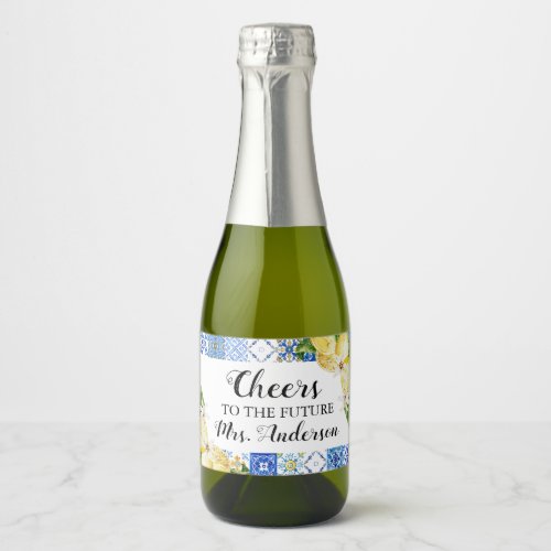 Future Mrs Bridal Shower Sparkling Wine Label