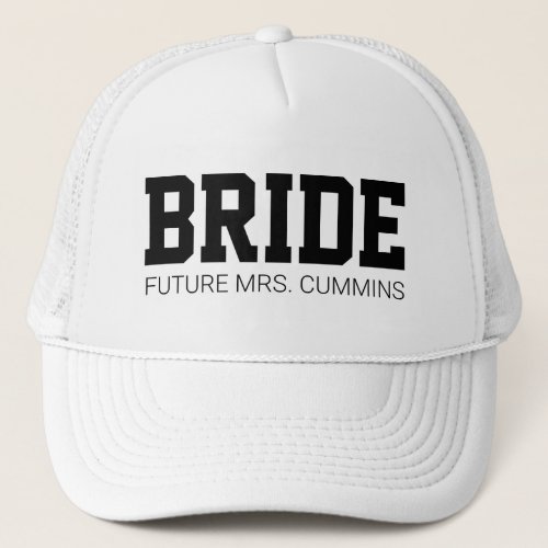 Future Mrs Bride Bachelorette Hat