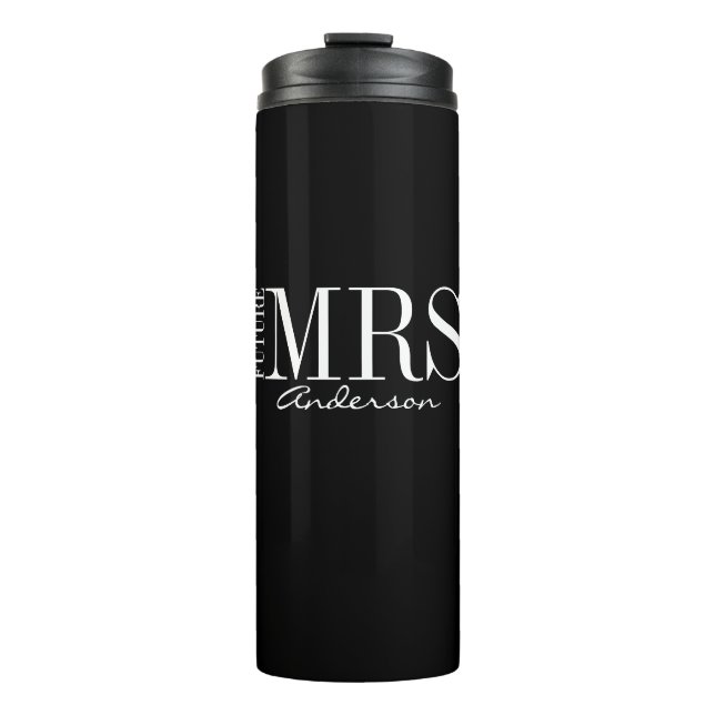Future Mrs. Bride Bridal Party Thermal Tumbler (Front)