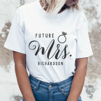 Future Mrs. Bride, Fiancé Engagement Gift Custom