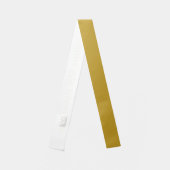 Future Mrs Bride gold white elegant bridal Sash (Back)