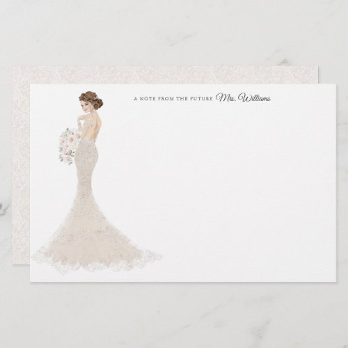 Future Mrs Bride Thank You Stationery