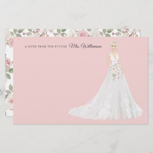 Future Mrs Bride Thank You Stationery