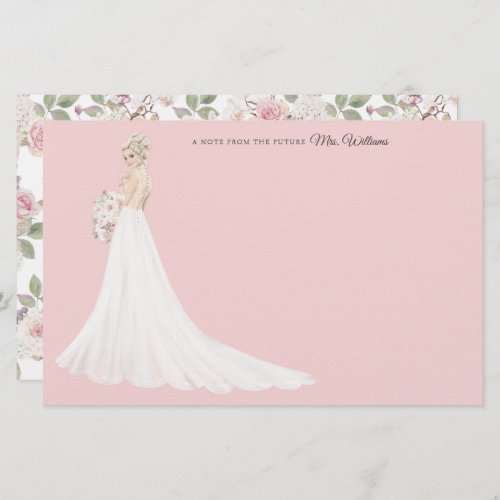 Future Mrs Bride Thank You Stationery