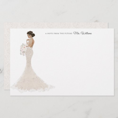 Future Mrs Bride Thank You Stationery