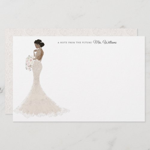 Future Mrs Bride Thank You Stationery