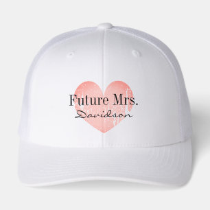 Future Mrs bride to be bridal shower hat