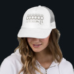 Future MRS. Bride-to-Be Diamond Engagement Ring Trucker Hat<br><div class="desc">Design features an original marker illustration of a sparkly diamond engagement ring, with FUTURE MRS. in a fun gray font. Ideal for a bridal shower, bachelorette party, engagement party or as a wedding gift for the bride-to-be! This bride-themed design is also available on other products. Don't see what you are...</div>
