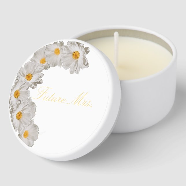 Future Mrs. Candle Mini Candle Favors (Corner)