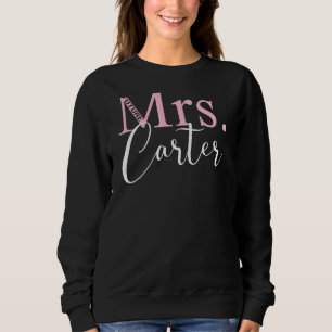 Future Mrs Carter Bachelorette Party Bridal Shower Sweatshirt