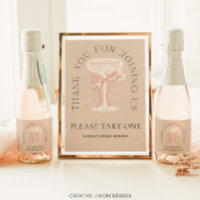 Future Mrs. Champagne Labels Bridal Shower Favors