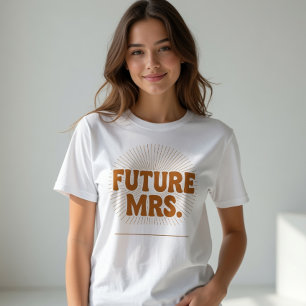 Future Mrs Custom Last Name Personalized Name T-Shirt