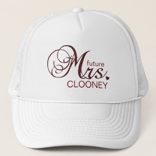 Future Mrs Customizable Hat