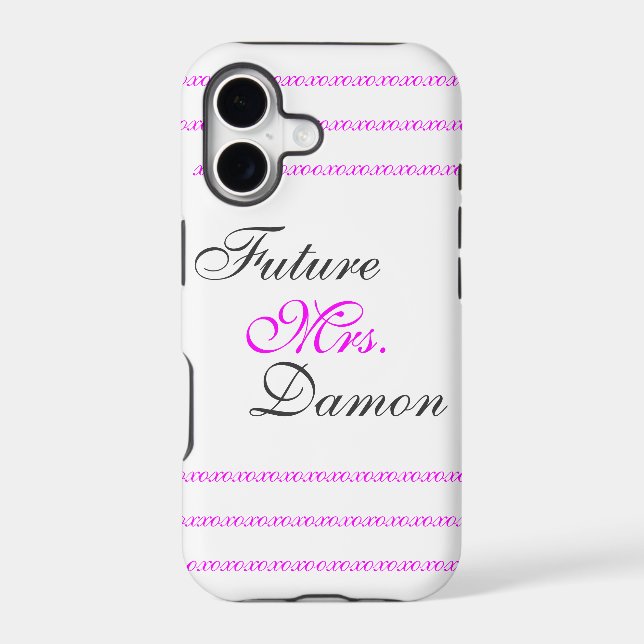 Future Mrs. Damon Iphone Case (Back)