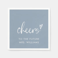 Future Mrs Dusty Blue Bridal Shower