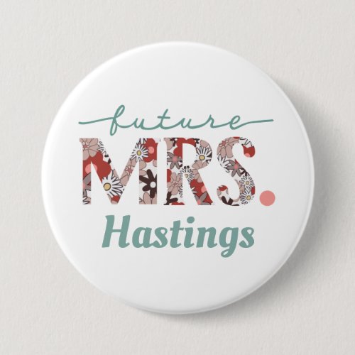 Future Mrs Engagement Photo Two_Tone Coffee Mug Button