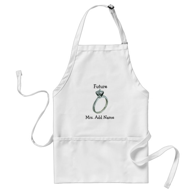 Future Mrs. Gifts and Tees Adult Apron (Front)