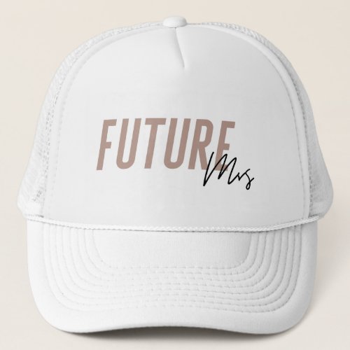 Future Mrs Hat  Bachelorette Hat _ Dark Pink