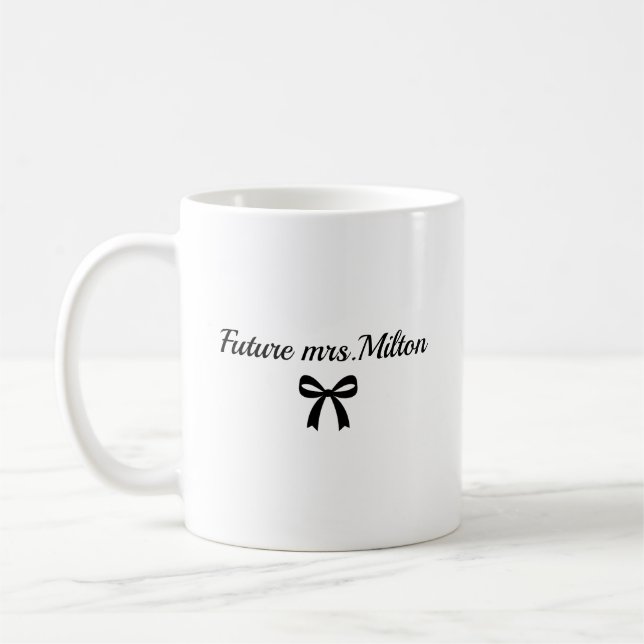 Future Mrs Mug Engagement Gift For Bride To Be (Left)