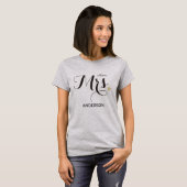 Future Mrs. Personalized Calligraphy-2 T-Shirt (Front Full)