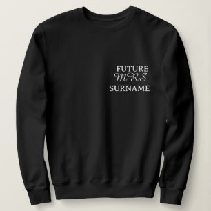 Future Mrs Personalized Name Sweatshirt