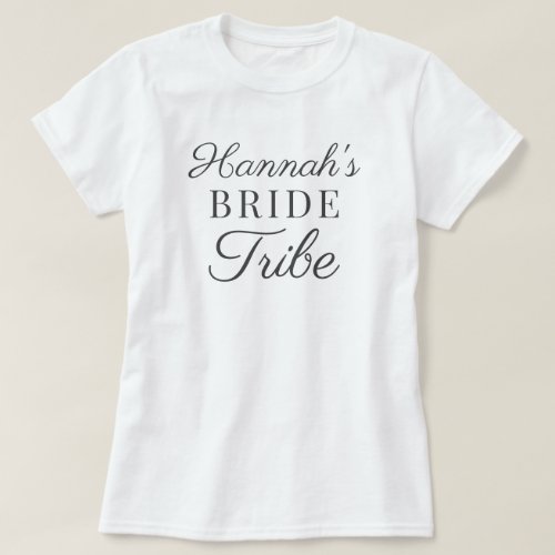 Future Mrs Script Custom Name Bride to be T_Shirt