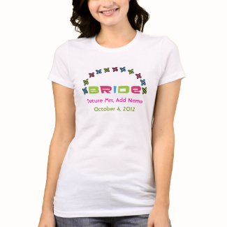 personalized future mrs. t-shirt