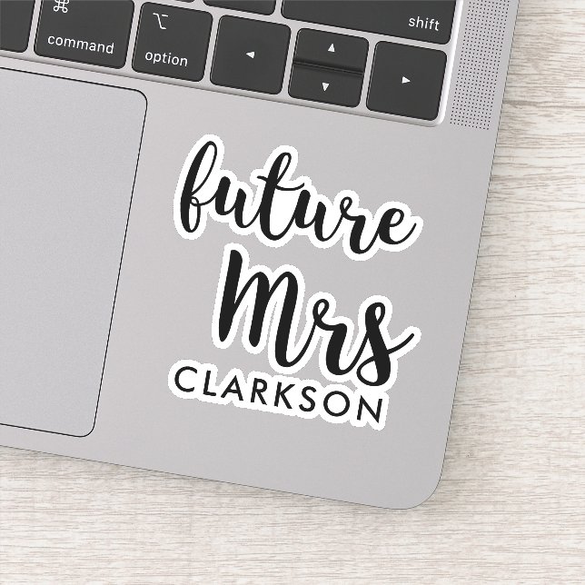 Future Mrs Sticker (Detail)