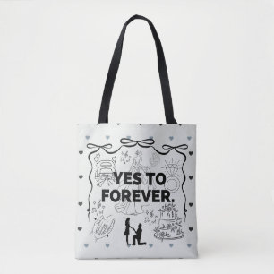 Future mrs tote bag