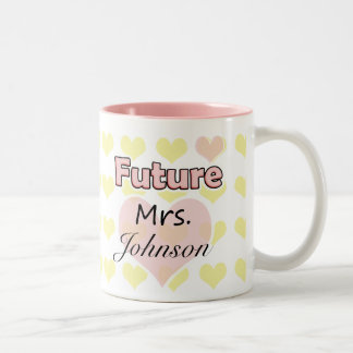 Future Mrs. Two-Tone Coffee Mug