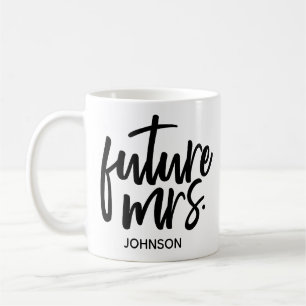 Future Mrs., Wedding Gift, Bride-to-Be Coffee Mug