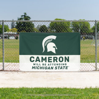 Future MSU Michigan State Graduation Banner