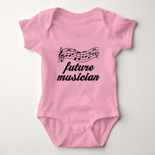 Future Musician Baby Bodysuit
