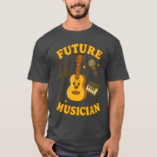 Future Musician Musical Inspiration Young Music Lo T-Shirt