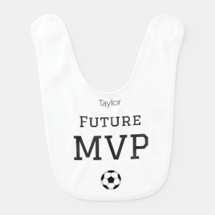 Future MVP Personalized Baby Name Gift Bib