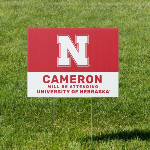 Future Nebraska Graduate Sign