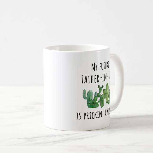Future New Father in Law Gift Coffee Mug (Front Right)