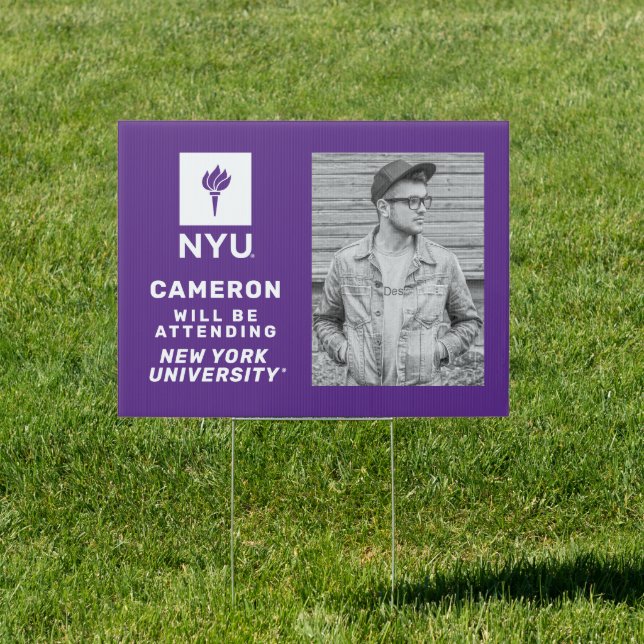 Future New York University Graduate Sign (Insitu)