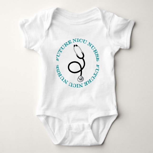 Future NICU Nurse Baby Bodysuit (Front)