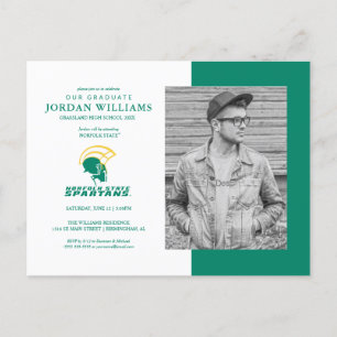 Future NSU Spartans Graduate Announcement Postcard