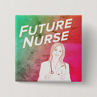 Future Nurse Button