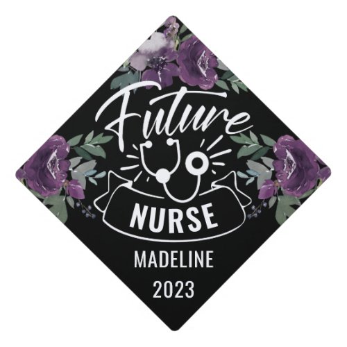 Future Nurse Graduation Cap Topper